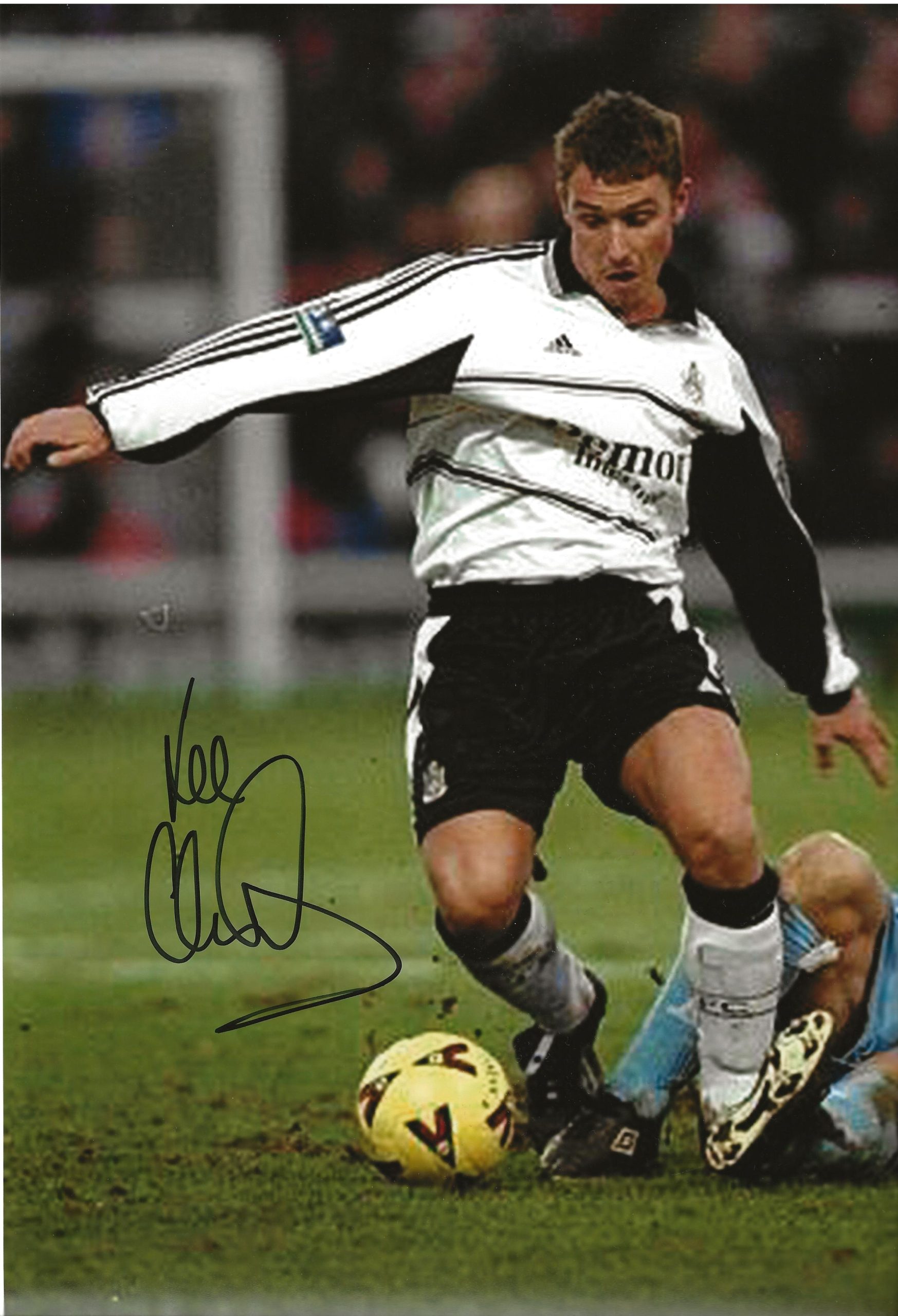 Signed Lee Clark Fulham Photo | Its Signed Memorabilia
